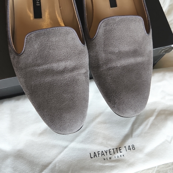 Lafayette 148 New York 'Siena' suede loafer 39 - Picture 4 of 16